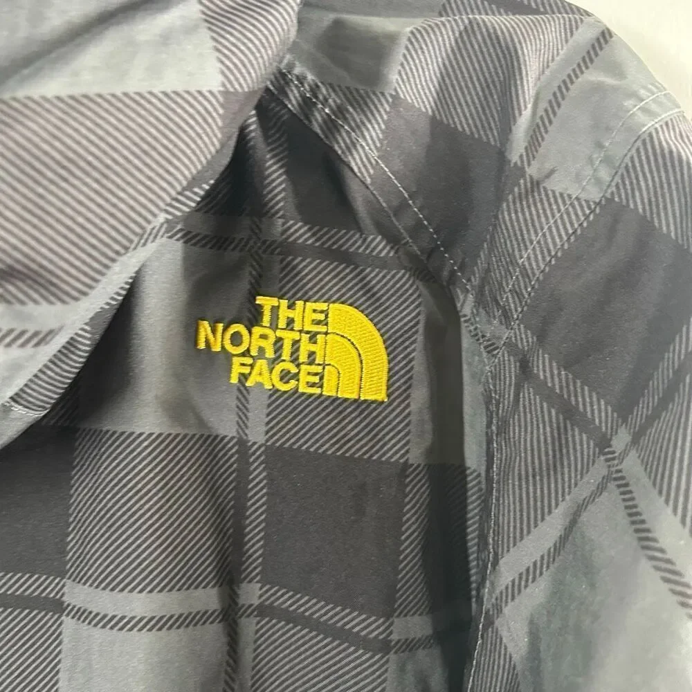 The North Face Boys XL 18/20 HyVent 3-in-1 Triclimate Plaid Jacket